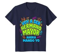 Enfant Voy A Ser Hermano Mayor 2026 Ahora Mando Yo Anuncio Embarazo T-Shirt