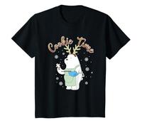 Enfant We Bare Bears Cookie Time Noël T-Shirt