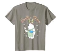 Enfant We Bare Bears Cookie Time Noël T-Shirt