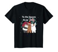 Enfant We Bare Bears Tis The Season Noël T-Shirt
