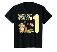 Enfant World Watch Out I'm 1 First Birthday 1 Year Old T-Shirt