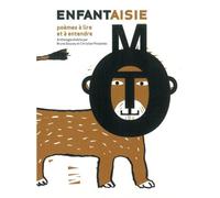 Enfantaisie 33 poèmes à lire et à entendre - Collectif - Sous La Lime - Livre CD - Poésie jeunesse CD