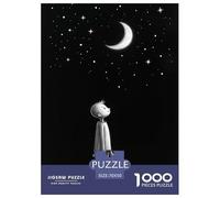 enfantren and The Lune Puzzle 1000 Pièces Adultes intéressant Puzzles 1000 Pièces Défi Jouet Décor À La Maison 70x50cm/1000pcs