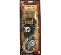 Enfants 6 Pièce Pirate Ensemble Crochet Cache Téléscope Boussole Déguisement Jeu