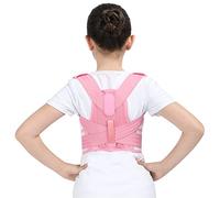Enfants Adolescents Redresser Ceinture Supérieure Enfants Dos Posture Correcteur Orthopédique Corset Épaule Lombaire Wasit Soutien Correction (Color : Pink, Size : XL)