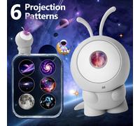 Enfants Aliens Veilleuse LED Ciel étoilé Lampe projecteur Veilleuse étoilée Rechargeable Lampe de projection Fête Chambre à coucher Enfants Décoration Cadeaux