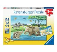 Ravensburger Puzzle pour Enfants - 05095 - Puzzle pour Enfants à partir de 3 Ans - avec 2 x 12 pièces