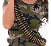Enfants Armée Bullet Belt Play - 60 "Long [Jouet]