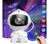 Enfants Astronaut Veilleuse LED Ciel étoilé Lampe projecteur Veilleuse étoilée Lampe de projection Fête Chambre à coucher Décoration Chambre d'enfants