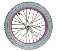 ENFANTS avant de vélo de roue/Pneu de remorque/, rose/violet
