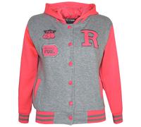 Enfants B.B à Capuche Nyc Fox Veste Manches Longues Baseball Manteau Filles Âge
