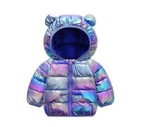 Enfants BéBé Veste MatelasséE Coton Manteau Parka Hiver RembourréE De Neige VêTements D'ExtéRieur à Capuche Manches Longues LéGer Blousons Doudoune GarçOn Filles ImperméAble LéGers Tenues