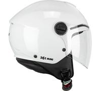 Enfants Casque Jet CGM 261A MINI MONO Blanc taille JL