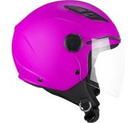 Enfants Casque Jet SKA-P 2MHA POD MONO Mattes Fuchsia taille JS