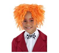 Enfants Chapelier Fou Perruque Orange Crépus Alice Au Merveilles Déguisement