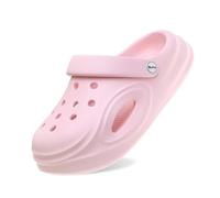 Enfants Classic Clogs, Garçons Filles 3-16Y Respirant Été Garden Chaussures, Léger Non-Slip Slip-on Sandales with Removable Back Strap, Décontracté Plage and Pool Footwear