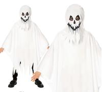 Enfants Costume Fantôme Blanc Feuille Ghoul Garçons Costume Halloween