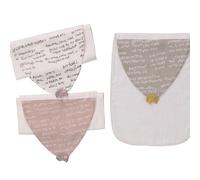 Enfants Coton Aspiration Hanjin Bébé Serviette Compartiment Hanjin Quatre Couches De Gaze Dessin Animé Animal Super Doux Tampon Fronde Lava1