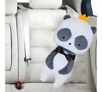 Enfants Coussin de Ceinture de Sécurité Protège Ceinture de Sécurité en Coton Confort Coussin Dépaule pour Voiture Amovible Style Animal Cartoon Housse Coussin Sécurité de Voiture Lavable