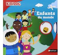 Enfants du monde - Livre animé Kididoc - Dès 5 ans