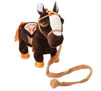 Enfants Électrique Cheval En Peluche Jouet Danse Chant Interactif Animal De Compagnie Cheval De Marche Avec Télécommande Laisse Poupée Jouets #40