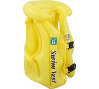 Enfants en bas âge Maillot de bain gonflable Boucle rapide Enfants Gilet de natation pour 3 à 8 ans de taille moyenne jaune