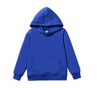 Enfants Enfant en Bas Âge Bébé Garçons Filles Solide À Manches Longues Patchwork Sweat À Capuche Hauts Pullover Blouse Tenues Vêtements (Bu1 7-9 Years)