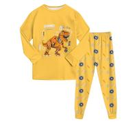 Enfants Ensembles De Pyjamas Pyjama Garçon Pyjamas pour Garçons Loungewear Manches Longues Confortable Jeunes Enfants Léger Doux Impression De Dessin Vêtements D'intérieur