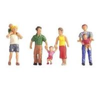 Noch Modélisme ferroviaire 15592 – Parents et enfants, 7 figurines – Clinquant