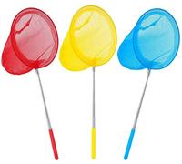 Enfants Filet de Peche Filet a Papillon Extensible Butterfly Bug Jardin Insecte Bird Net Kids Catcher 3 Packs