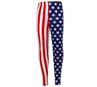 Enfants Filles Bd Graffiti Floral Léopard Écossais Imprimé Aztèque Leggings 5-13