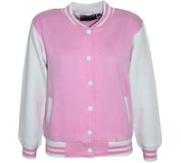 Enfants Filles Garçons unisexe Varsity ordinaire américain de base-ball Veste à capuche école 2-13 ans 5-6 ans