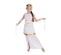 Enfants Filles Grec Goddess Déguisement Romain Toge Costume Livre Semaine