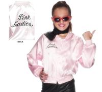 Enfants Filles Licence Officielle Graisse Femme Rose Déguisement Veste Par