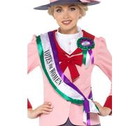 Enfants Filles Victorien Suffragette Ensemble Déguisement Livre Jour Kit Par