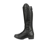 » Enfants Fun Paillettes « . Confort Bottes en Simili Cuir avec Respirant Mesh-Lining et Pierres Brillantes Kinder-Reitschuh, Superbe Coupe, Évacuation Tailles 29-41 Couleur:Noir - Noir, 31