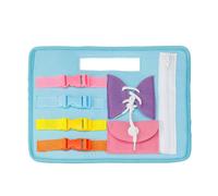 Enfants Garcons Filles Competences De Base Conseil Jouets De Developpement Apprendre A Casser Les Lacets De Chaussures A Fermeture Eclair Jouets Educatifs