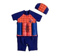 Enfants Garçons Filles Maillots de Bain Flottabilité Maillot Une Pièce Flotteur Costume Formation Natation Flottaison Maillots de Bain Piscine Enfant,Red-2X/120~130cm