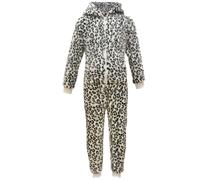 Enfants Garçons Filles Mou Duveteux Animal Léopard Neiger A2Z Onesie One Piece