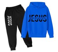 Enfants Garçons Filles Survêtement Joggers Automne Sportwear Vêtements Mode Enfant Costume Street Dance Outfit Suit Pratique et Confortable Sweatshirt+Pantalon de Sport Hiver