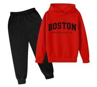 Enfants Garçons Filles Survêtement Vêtements Mode Ados Ensemble de Fille Costume Street Dance Outfit Sport d'Entraînement Décontracté Sweat Capuche et Bas Jogging
