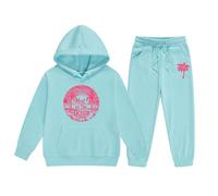 Enfants Garçons Filles Survêtement Vêtements Mode Ados Fille Jogging Enfant Street Dancewear Fitness Yoga Streetwear Pantalon et Haut Sweats Capuch Tenue de Running