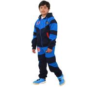 Enfants Garçons Survêtement NYC Deluxe Edition Imprimé À Capuche haut et Bas Jogging Costume 7-13 Ans 11-12 ans