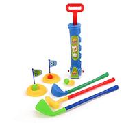 Enfants Golf Junior Caddy de Golf Set BallsTrolley Jeu De Jardin