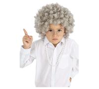 Enfants Grand-Mère Perm Perruque Gangster Filles Garçons Accessoire Déguisement