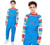 Enfants Halloween Chucky Costume Déguisement Enfants Jeu 2 Costume Smiffys
