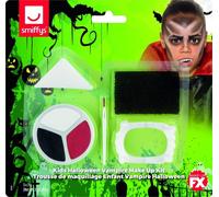 Enfants Halloween Vampire Kit Maquillage Peinture Visage Hôtel Transylvanie Robe