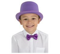 Enfants Haut Violet Chapeau Willy Wonka Chocolat Usine Déguisement Livre Jour