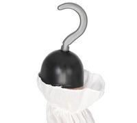 Enfants Hommes Unisexe Déguisement Pirate Crochet PVC Capitaine Neuf Par Smiffys