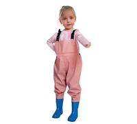 Enfants Imperméable sur Pantalon Combinaison de Pluie Réutilisable Garçons Fille Non doublée Anti-Boue Léger pour Tout-Petits Filles Salopette Enfant Unisex 1-10 Ans